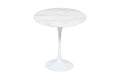 Matt Blatt Eero Saarinen Tulip Side Table in Marble - Replica