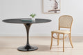 Set of 2 Matt Blatt Felix Bentwood Dining Chairs (Natural Beech/Rattan)