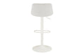 Matt Blatt Set of 2 Joey Height Adjustable Bar Stools (White/Beach Sand)