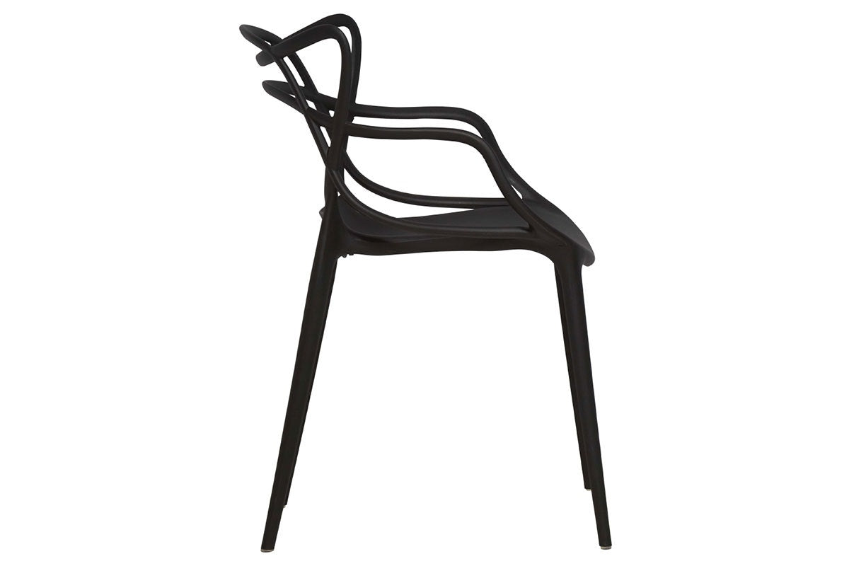 Set of 2 Matt Blatt Philippe Starck Masters Chairs Replica (Black)