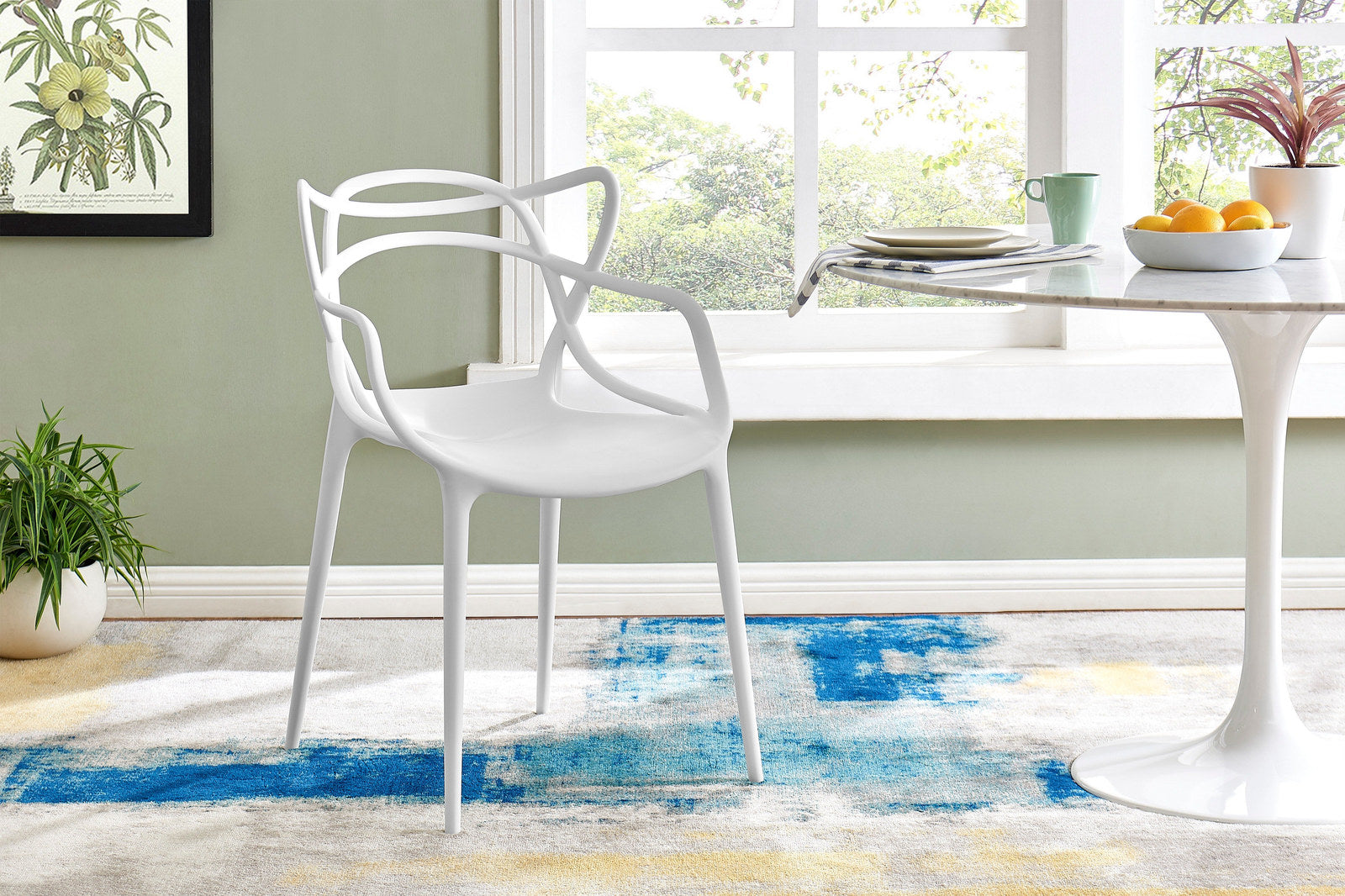 Set of 2 Matt Blatt Philippe Starck Masters Chairs Replica (White)