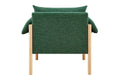 Matt Blatt Nook Upholstered Armchair (Green)