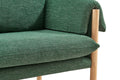 Matt Blatt Nook Upholstered Armchair (Green)