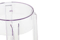Set of 2 Matt Blatt Philippe Starck Ghost Barstools Replica (Clear, 66cm)