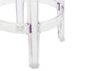 Set of 2 Matt Blatt Philippe Starck Ghost Barstools Replica (Clear, 66cm)