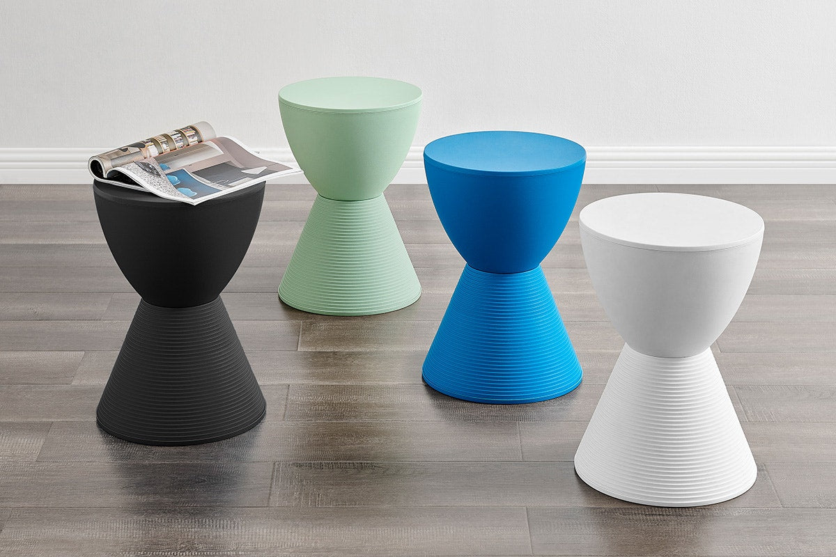 Matt Blatt Philippe Starck Prince Aha Stool Replica (White)