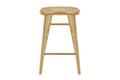 Matt Blatt Saddle Backless Counter Stool (Oak)