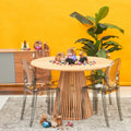 Set of 2 Matt Blatt Philippe Starck Victoria Ghost Chairs Replica (Smoke)