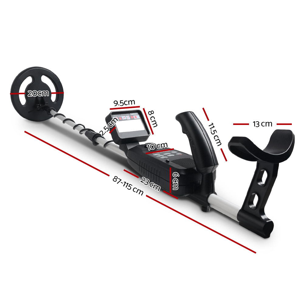Metal Detector 180MM Deep Sensitive Waterproof Treasure Hunter Gold Digger - SuperSaverAU - view 2