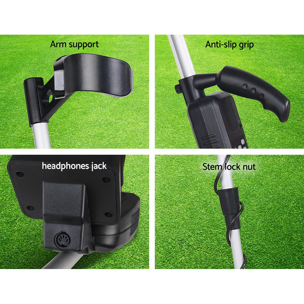 Metal Detector 180MM Deep Sensitive Waterproof Treasure Hunter Gold Digger - SuperSaverAU - view 6