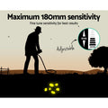 Metal Detector 180MM Deep Sensitive Waterproof Treasure Hunter Gold Digger Yellow - SuperSaverAU - view 5