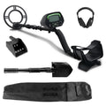 Metal Detector 220MM Deep Sensitive Waterproof Treasure Hunter Gold Digger Shovel - SuperSaverAU - view 1