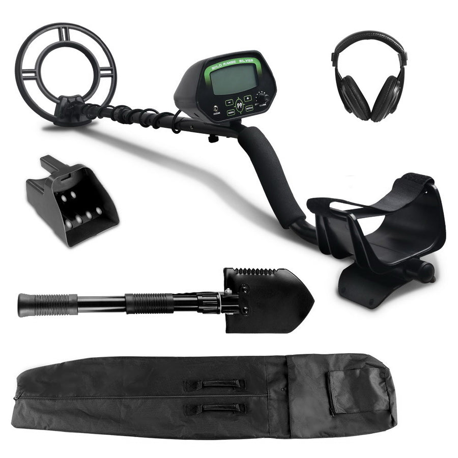 Metal Detector 220MM Deep Sensitive Waterproof Treasure Hunter Gold Digger Shovel - SuperSaverAU - view 1