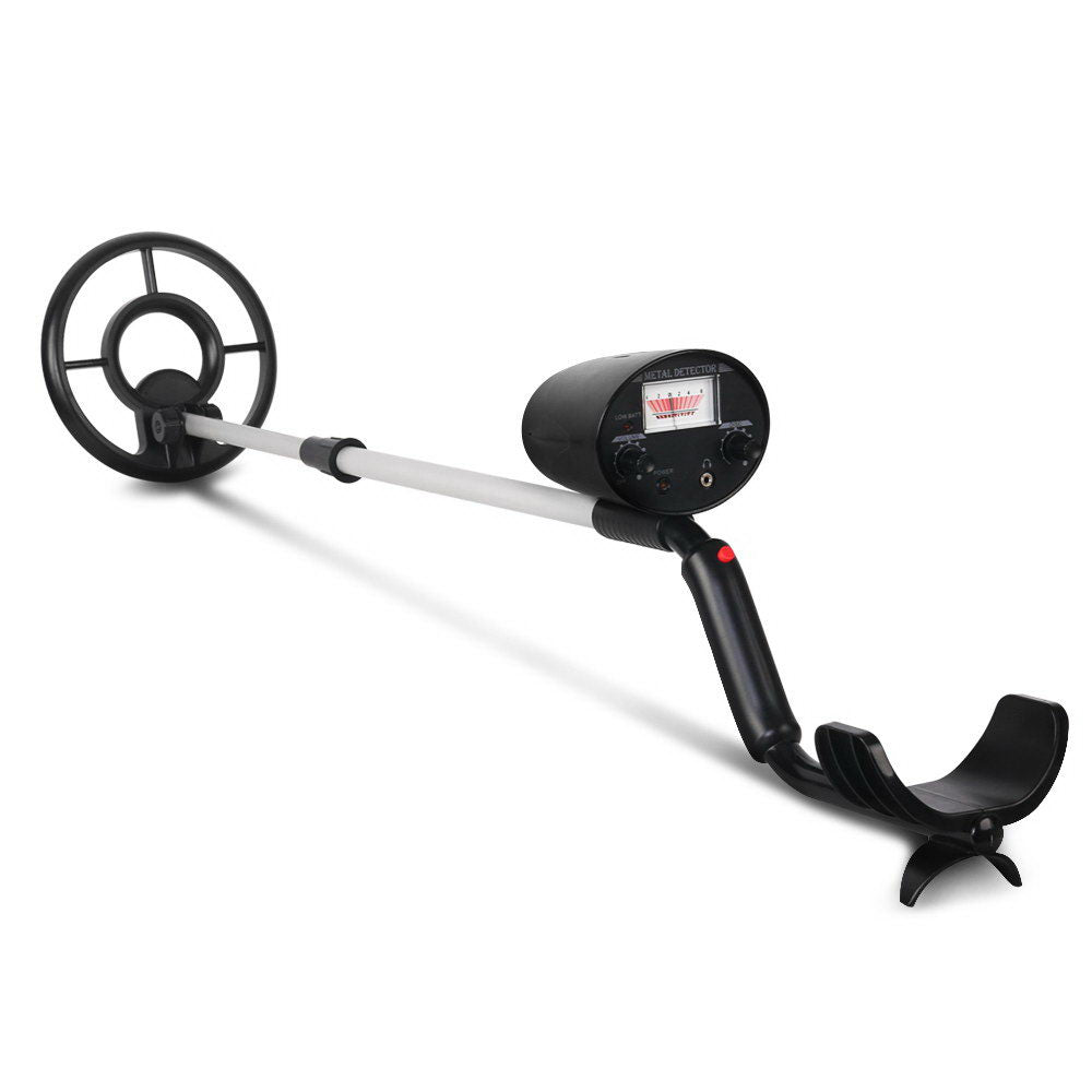 Metal Detector 180MM Deep Sensitive Waterproof Treasure Hunter Gold Digger Black - SuperSaverAU - view 1