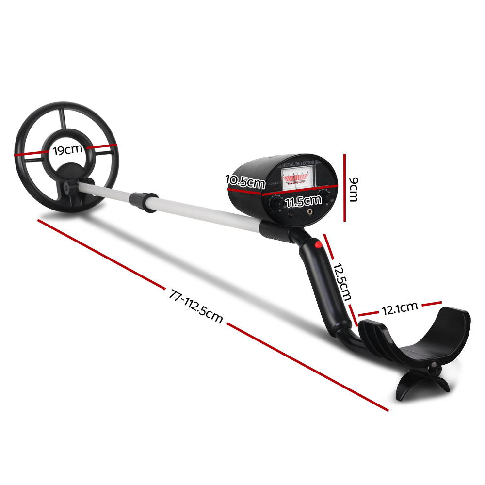 Metal Detector 180MM Deep Sensitive Waterproof Treasure Hunter Gold Digger Black - SuperSaverAU - view 2