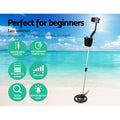 Metal Detector 180MM Deep Sensitive Waterproof Treasure Hunter Gold Digger Black - SuperSaverAU - view 3