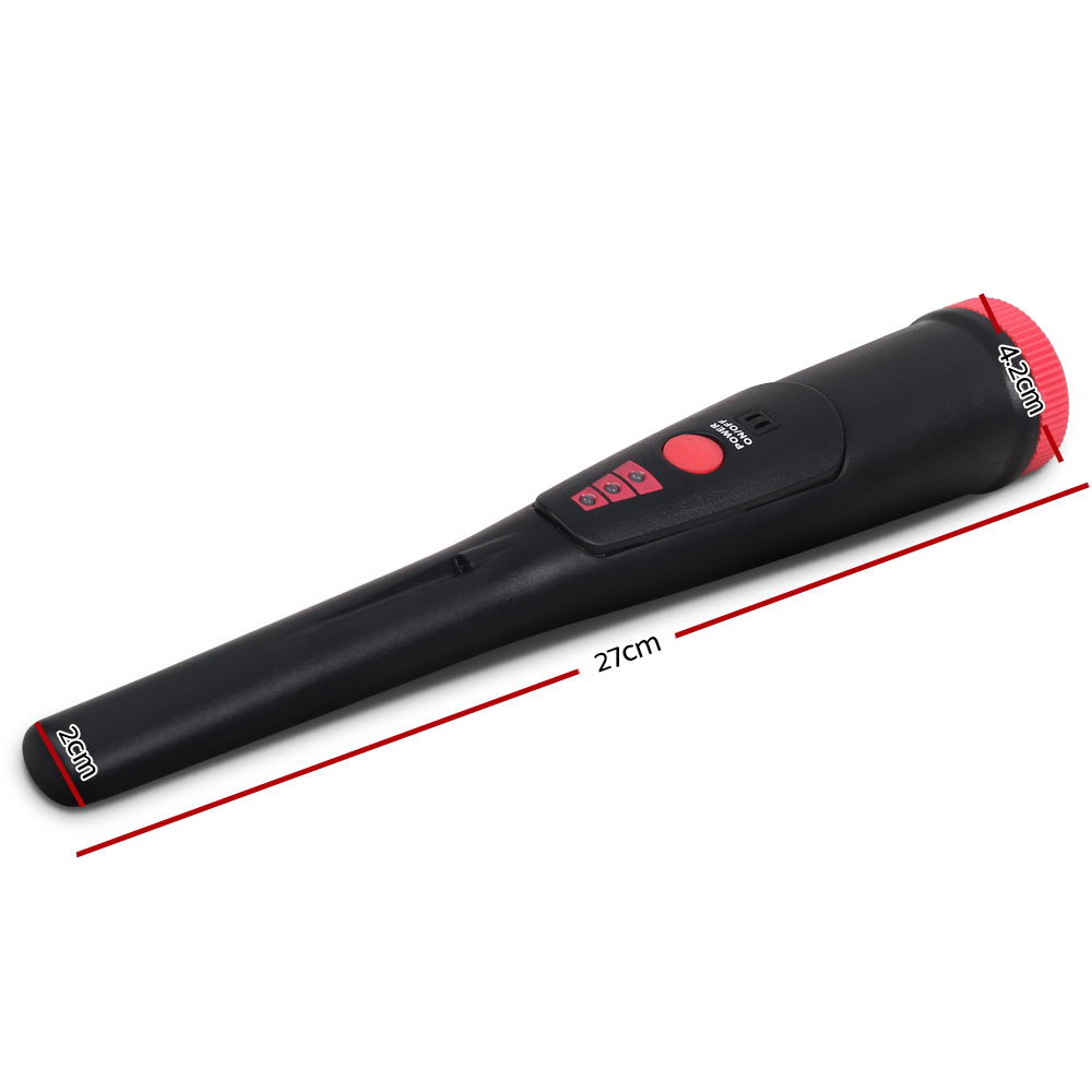 Premium Black Waterproof Pinpointer Metal Detector 40mm