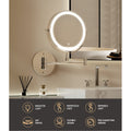 Embellir Extendable Makeup Mirror 10X Magnifying Double-Sided Bathroom Silver - SuperSaverAU - view 4