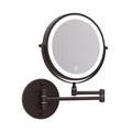 Embellir Extendable Makeup Mirror 10X Magnifying Double-Sided Bathroom Brown - SuperSaverAU - view 6