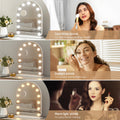 Embellir LED Makeup Mirror 40x50cm with 5x Magnification & Adjustable Lighting - SuperSaverAU - view 5