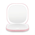 Embellir Pink LED Compact Travel Makeup Mirror 1X 10X Magnification