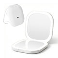 Embellir White LED Compact Travel Makeup Mirror 1X 10X Magnification