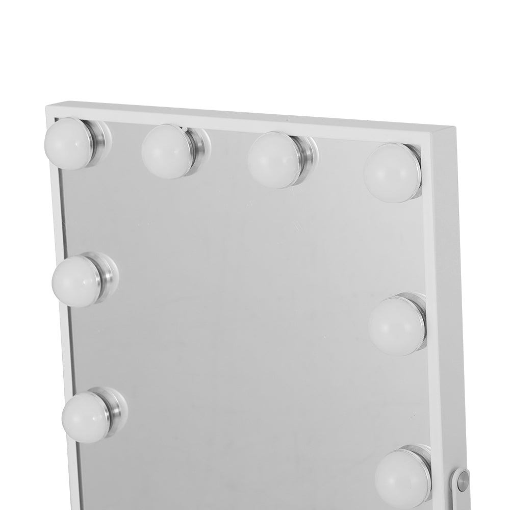 Embellir Hollywood Vanity Mirror 30x40cm with LED Light & Bluetooth Speaker - SuperSaverAU - view 2