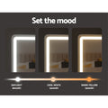 Embellir Makeup Mirror 40x50cm LED Light Strip with 180° Rotation and Touch Controls - SuperSaverAU - view 5
