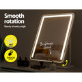 Embellir Makeup Mirror 40x50cm LED Light Strip with 180° Rotation and Touch Controls - SuperSaverAU - view 6