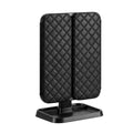 Embellir Black LED Tri-Fold Makeup Mirror 1X 2X 3X Magnification