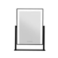 Embellir Makeup Mirror 25x30cm Hollywood Vanity with LED Light Rotation Black - SuperSaverAU - view 3