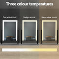 Embellir Makeup Mirror 30x40cm Hollywood Vanity with LED Light Rotation Black - SuperSaverAU - view 4