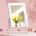 Embellir Makeup Mirror 30x40cm Hollywood Vanity with LED Light Rotation White - SuperSaverAU - view 1