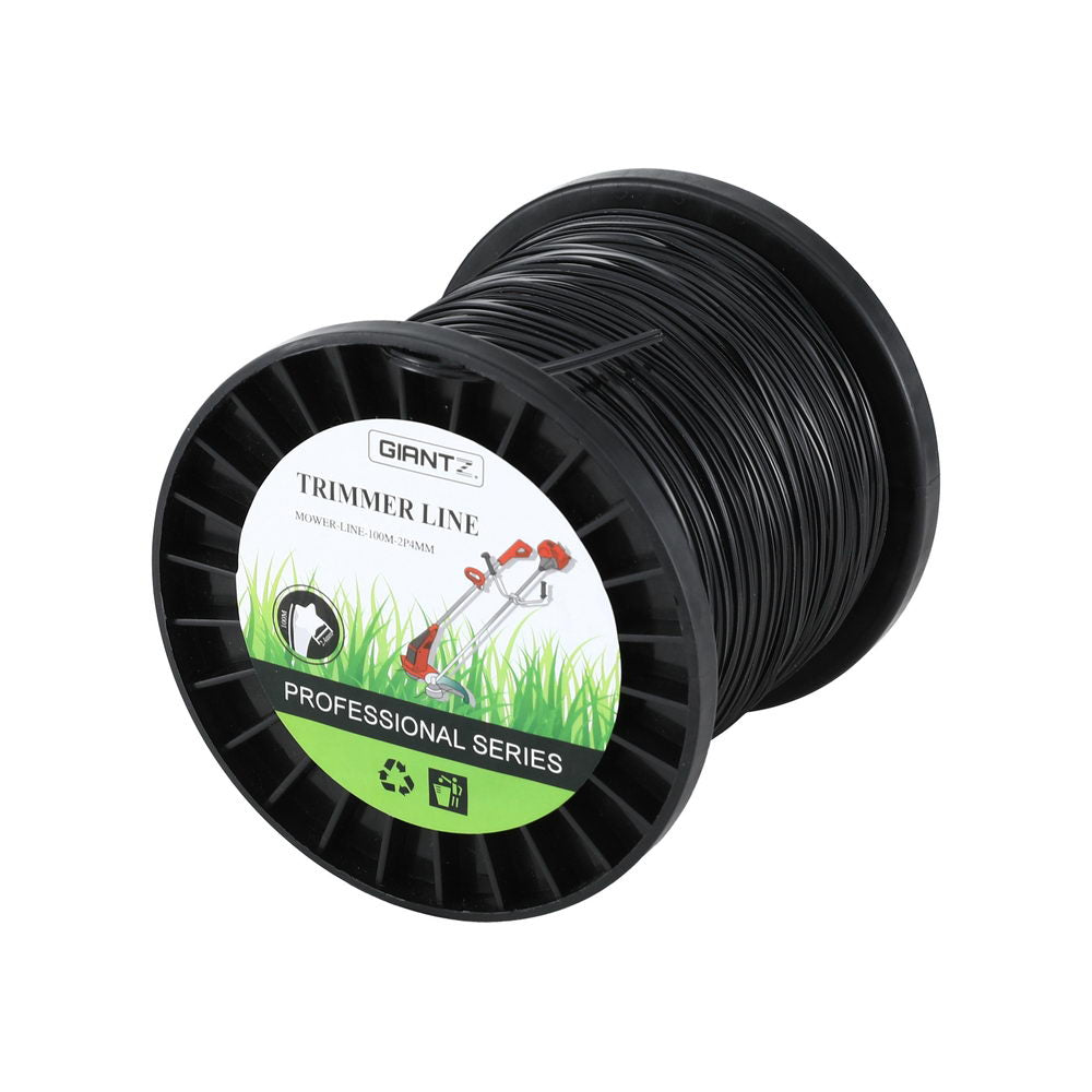 Giantz 100M Trimmer Line 2.4mm PA6 Nylon Cord - Heat & Break Resistant - SuperSaverAU - view 3