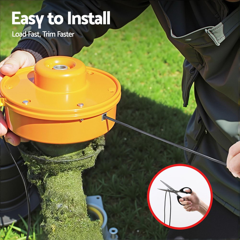 Giantz 100M Trimmer Line 2.4mm PA6 Nylon Cord - Heat & Break Resistant - SuperSaverAU - view 5