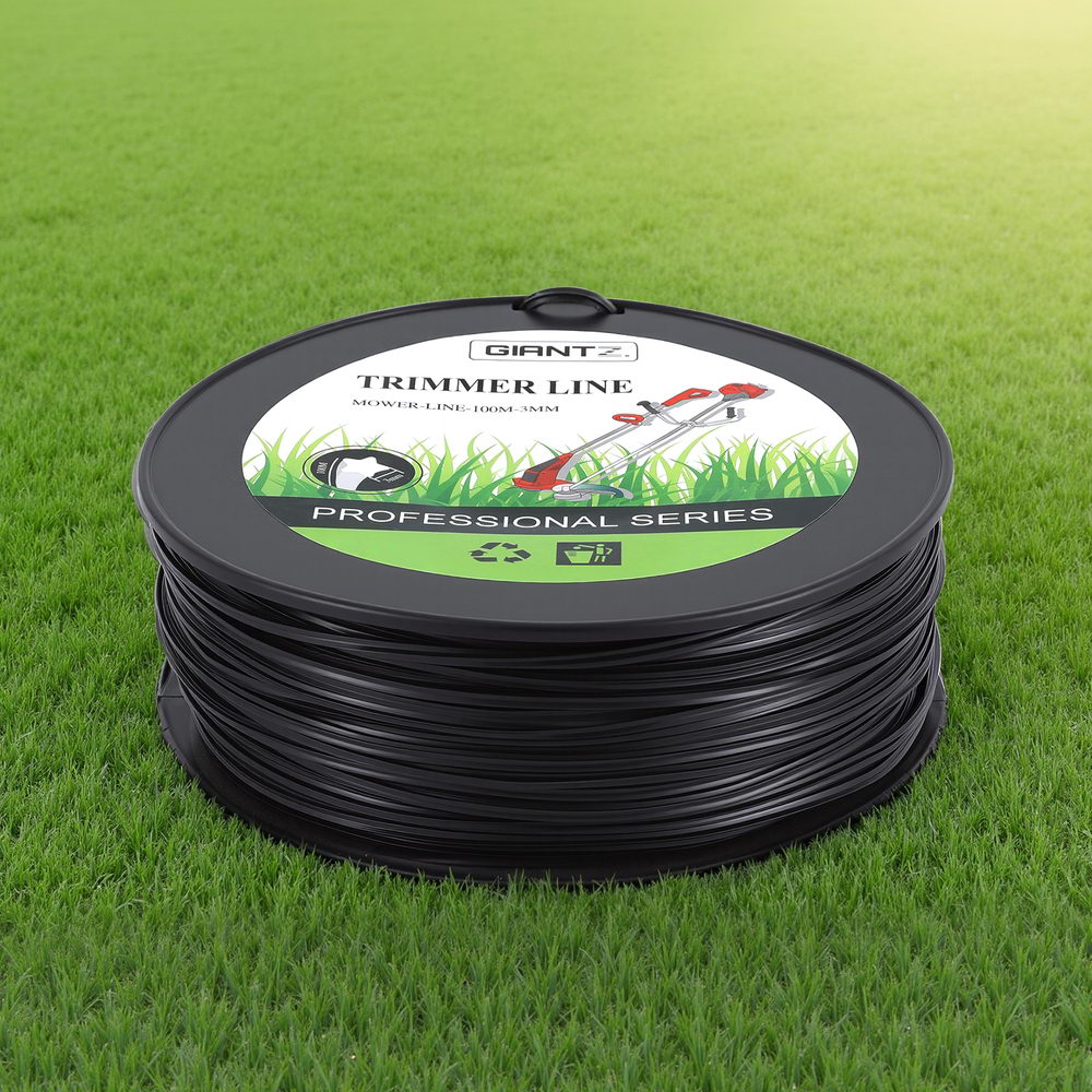 Giantz 100M Trimmer Line 3.0mm PA6 Nylon Cord - Heat & Break Resistant - SuperSaverAU - view 7
