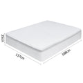 Giselle Bedding Bamboo Fabric Mattress Protector Double - Water-Resistant, Machine Washable - SuperSaverAU - view 2