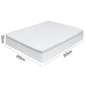 Giselle Bedding Bamboo Waterproof Mattress Protector - King, Antibacterial, Machine Washable - SuperSaverAU - view 2