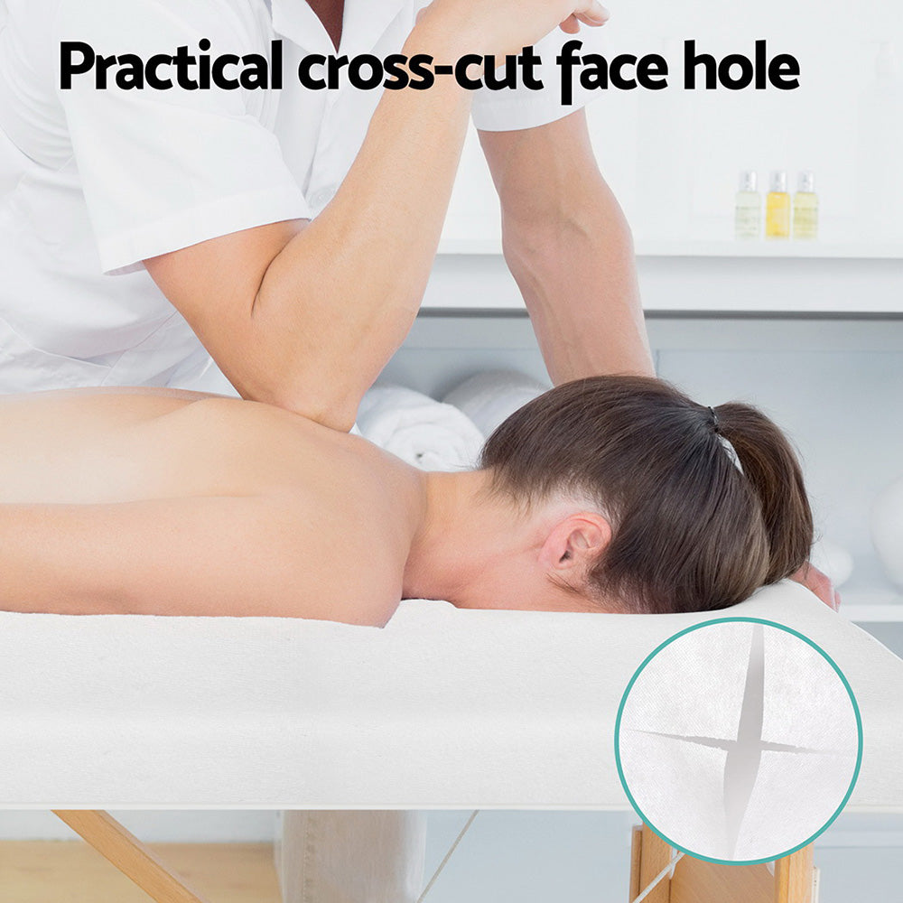 Zenses Massage Table Cover 80cm x 180cm, 100 Disposable Sheets, Hygienic