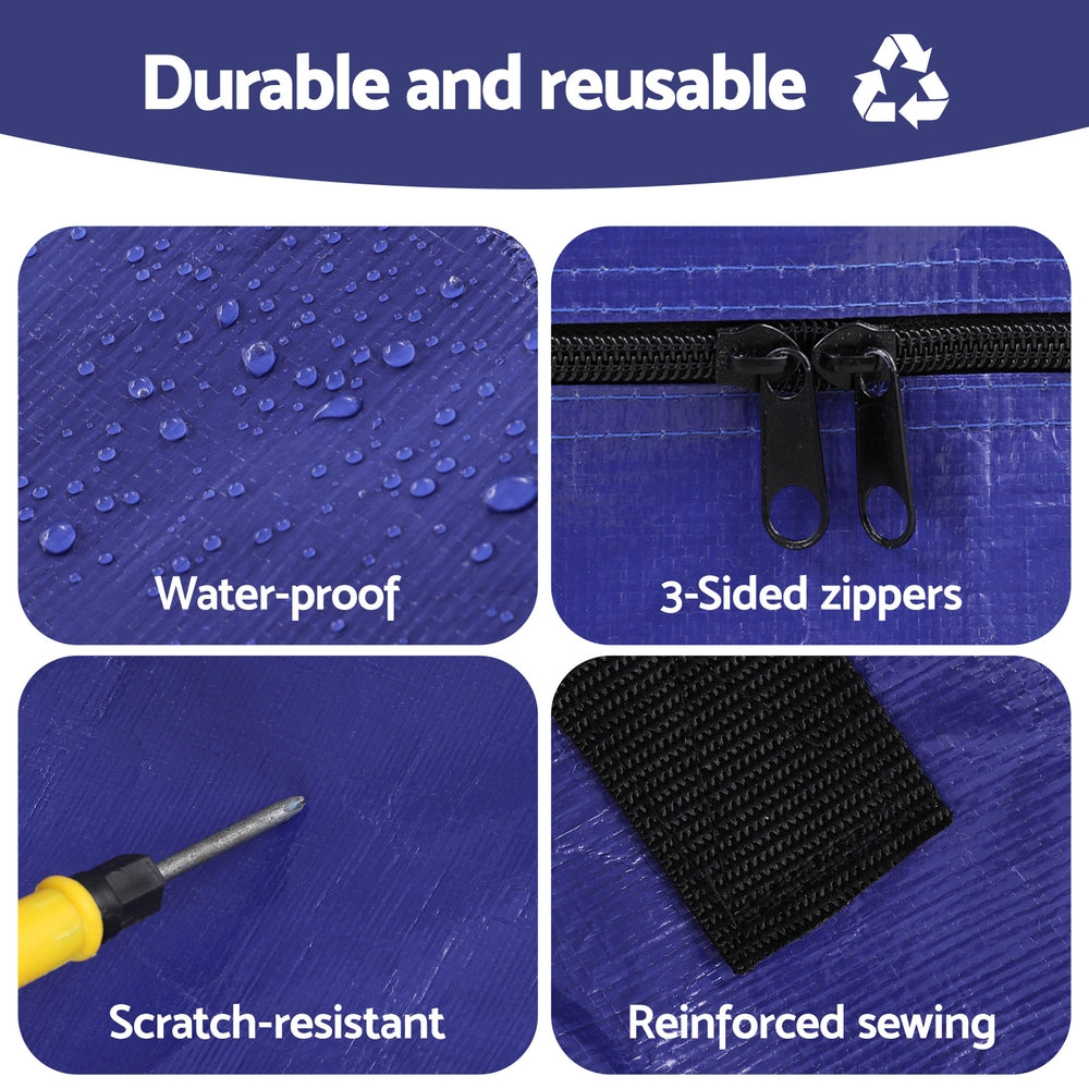 Artiss Mattress Bag Queen - Waterproof, Heavy-Duty, Dust Cover, Reusable - SuperSaverAU - view 7
