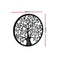Artiss Metal Wall Art 60cm Round Tree of Life Sculpture with Wall Mounting Bracket - SuperSaverAU - view 1