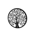 Artiss Metal Wall Art 60cm Round Tree of Life Sculpture with Wall Mounting Bracket - SuperSaverAU - view 3
