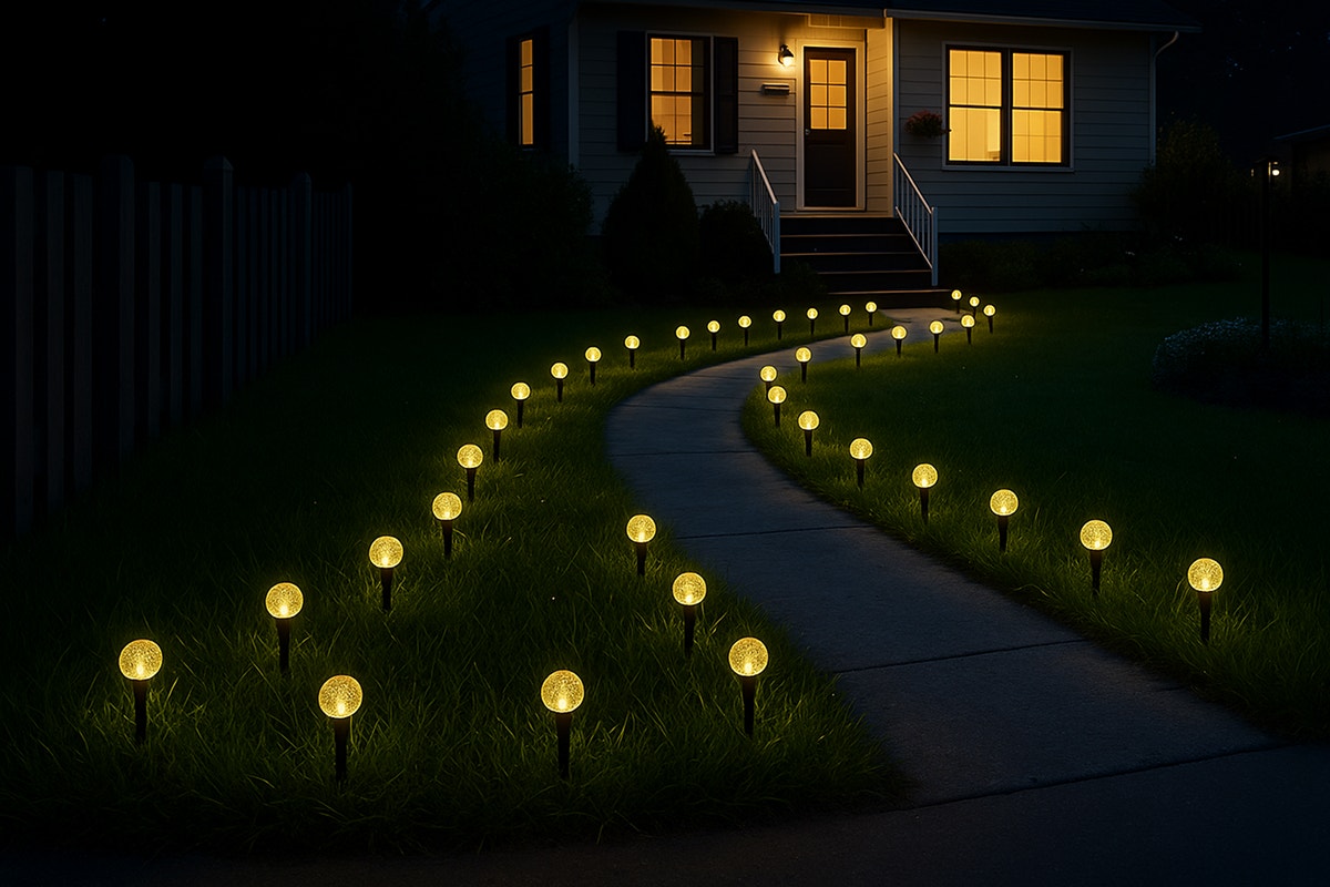 20 Piece Solar Garden Light Set