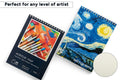 85 Piece Art Set with Built-in Wooden Easel