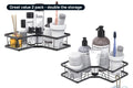 Adhesive Corner Shower Caddy (2 Pack)