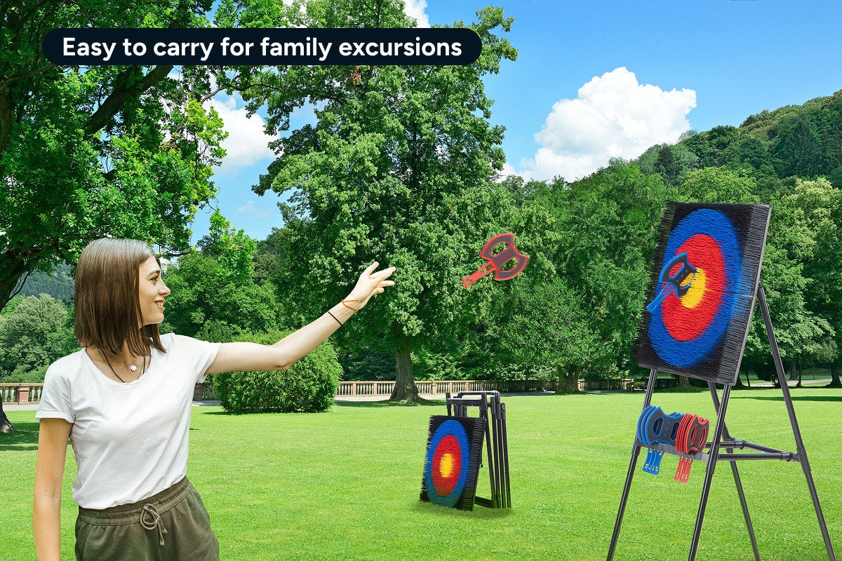 Axe Throwing Bristle Target Game