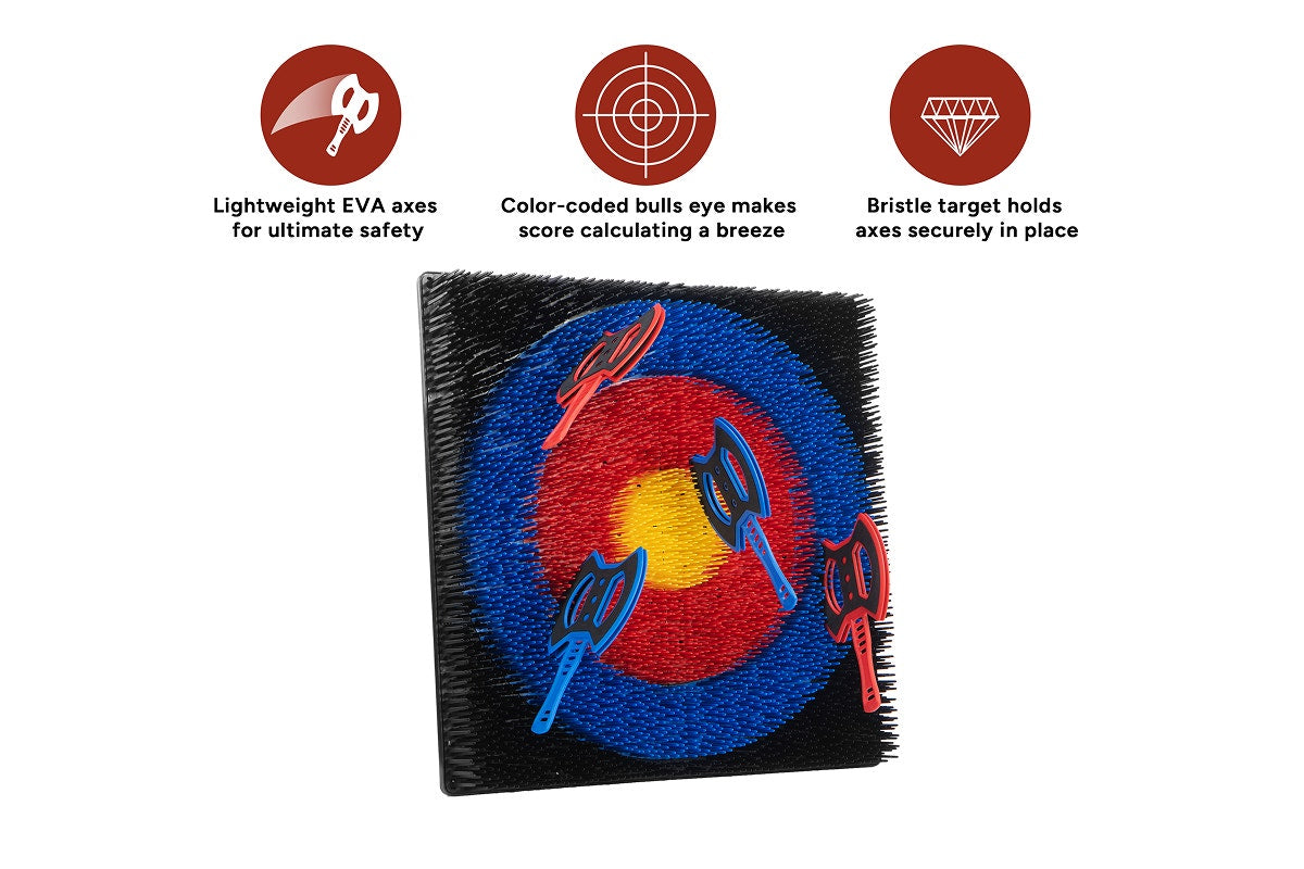 Axe Throwing Bristle Target Game