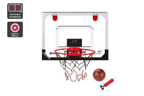 Indoor Mini Basketball Hoop with Electronic Scoreboard