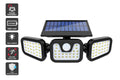 3-Headed Outdoor Solar Motion Sensor Light (2400mAh)