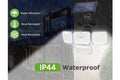 4-Headed Outdoor Solar Motion Sensor Light (333 LED)